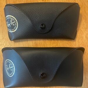 Ray-Ban Black Sunglasses Cases - Pair